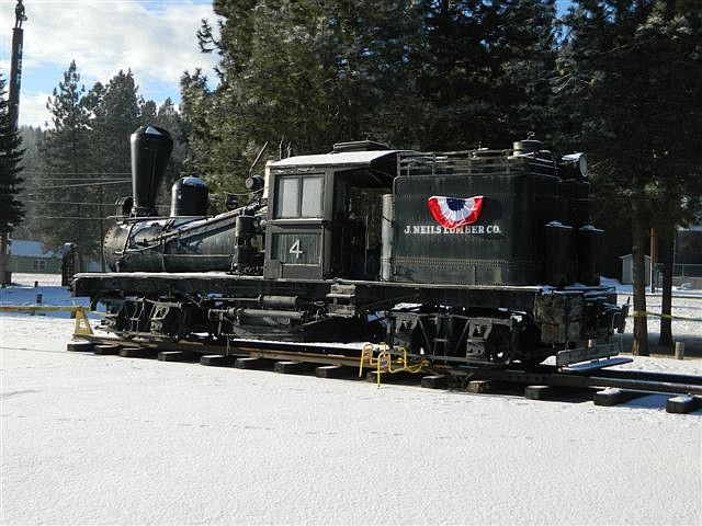 Shay Steam Locomotive